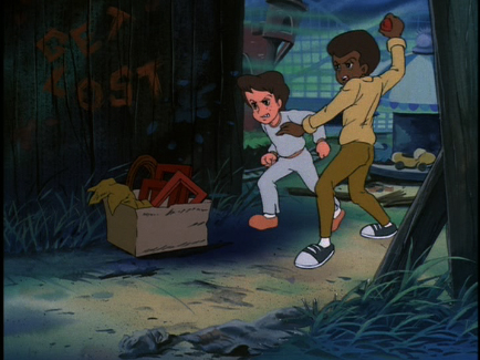 CareBears Black extras? In an animated film? In 1985? PROGESS.