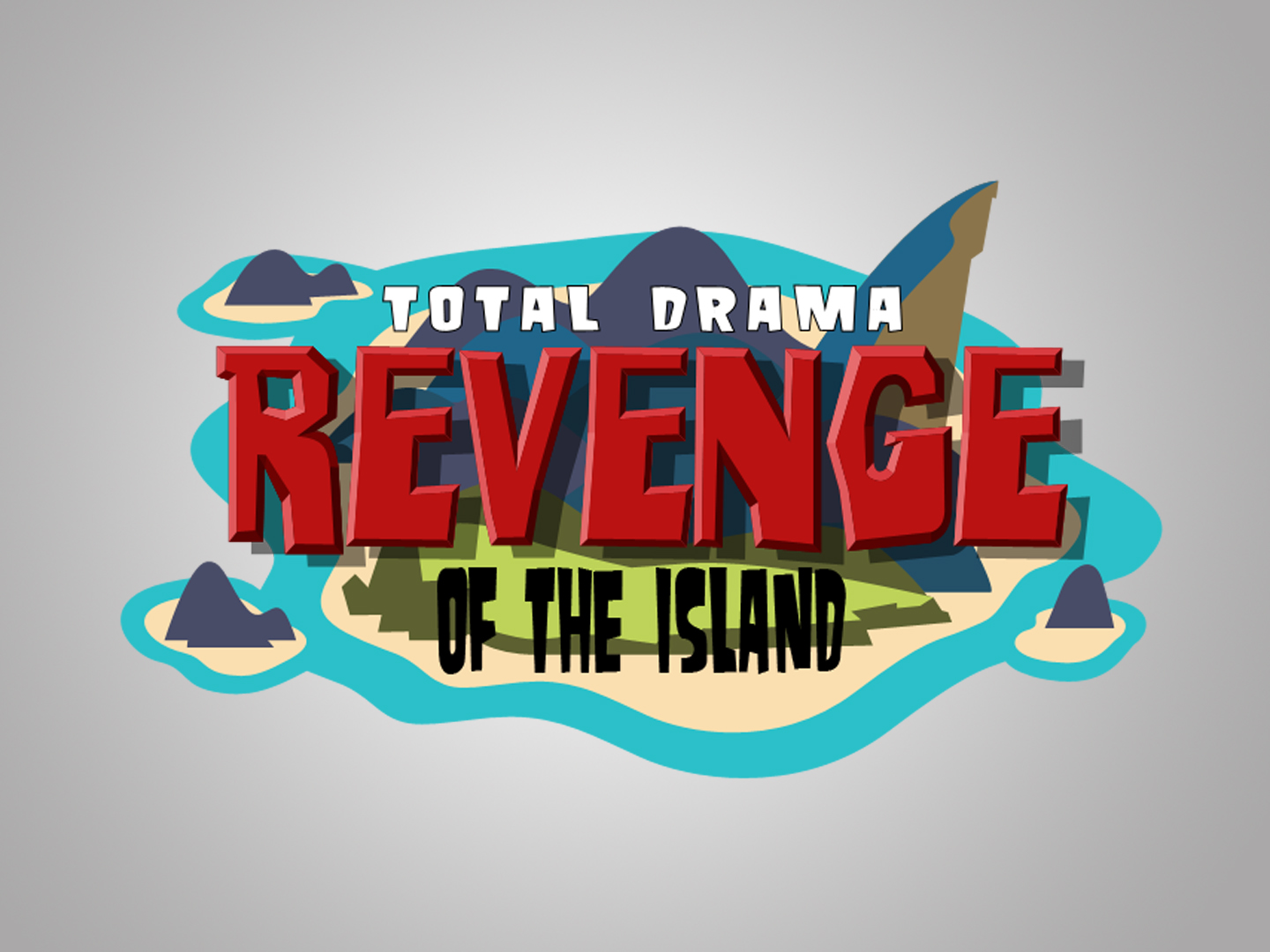 Revenge island. Total Drama мел.